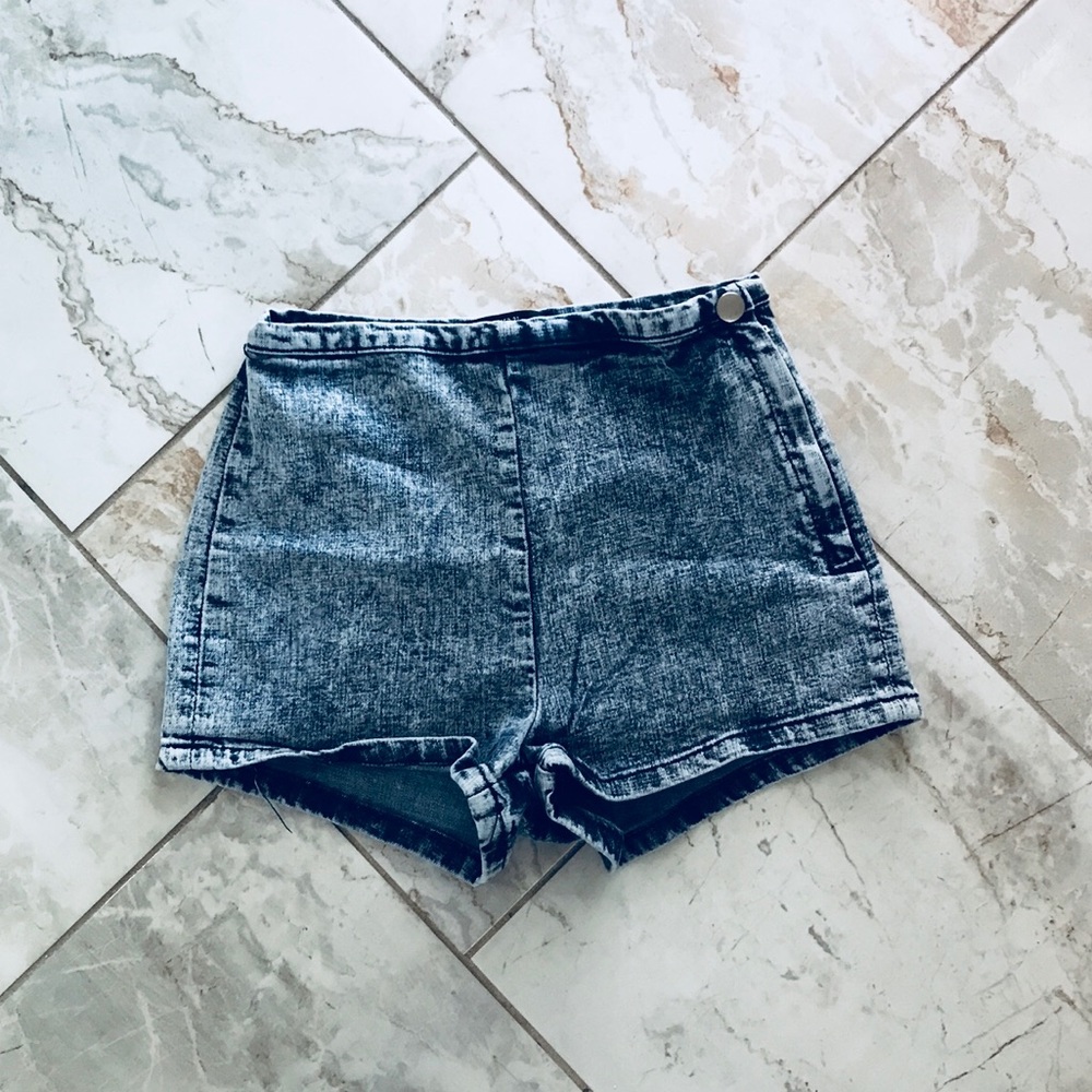F21 High Waist Denim Shorts
